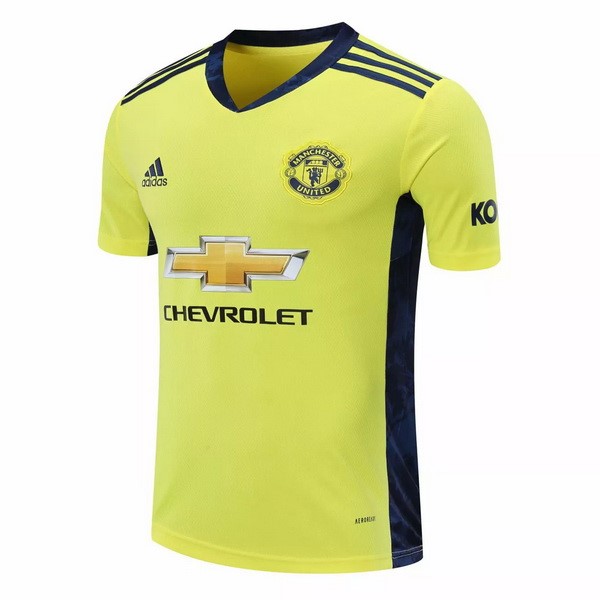 Thailandia Maglia Manchester United Away Portiere 20/21 Giallo